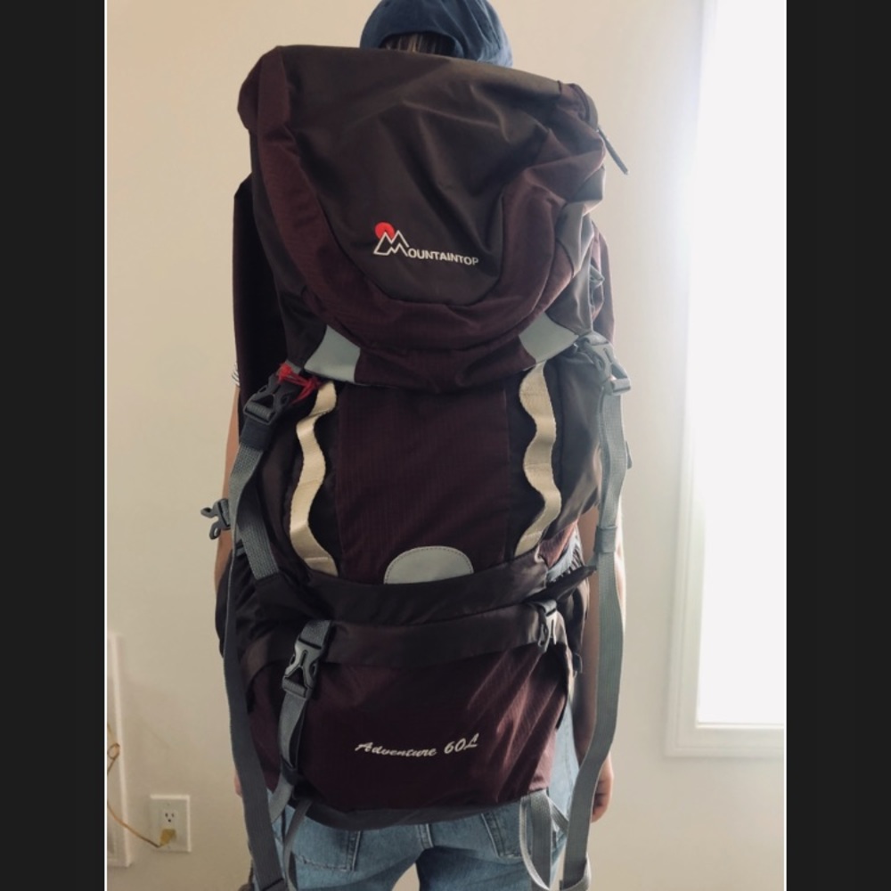 MOUNTAINTOP 60L HIKE/TRAVEL BACKPACK